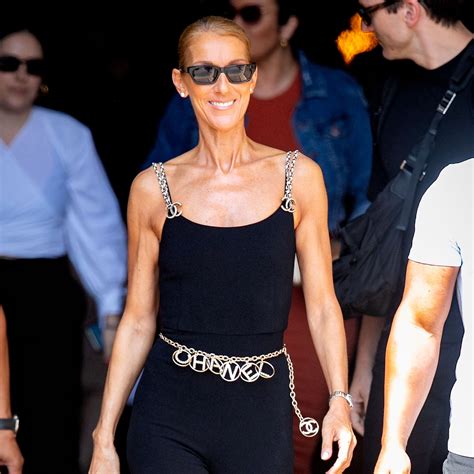 céline dion makes the case for chanel spandex|Everything Céline Dion Wore at Haute Couture Fashion Week.